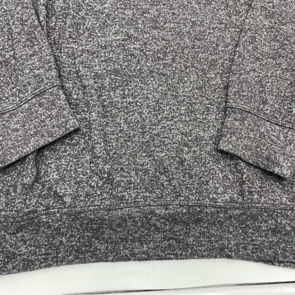 Athleta Sweatshirt Mindful Pullover Soft Gray Heather Oversized Large Tall - Picture 7 of 7